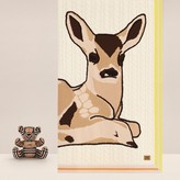 Thumbnail for your product : Burberry Deer Motif Wool Cashmere Baby Blanket