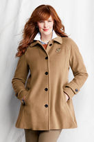 Thumbnail for your product : Lands' End Women's Plus Size Luxe Wool Swing Coat