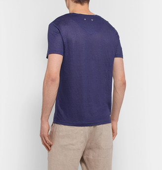 Vilebrequin Tiramisu Slim-Fit Slub Linen T-Shirt