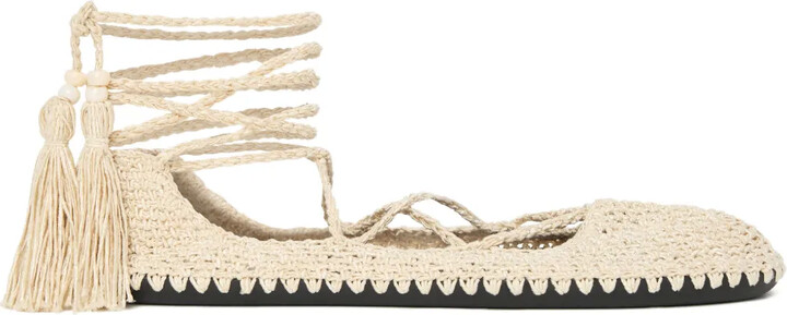 Alanui Sound Of The Sea ballet flats