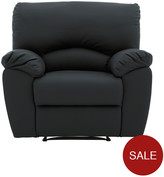 Thumbnail for your product : Neve Faux Leather Recliner Armchair