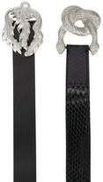 Thumbnail for your product : Maison Margiela carinata snake buckle belt