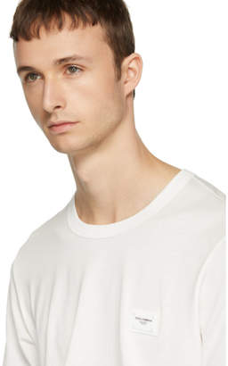 Dolce & Gabbana White Plaque T-Shirt