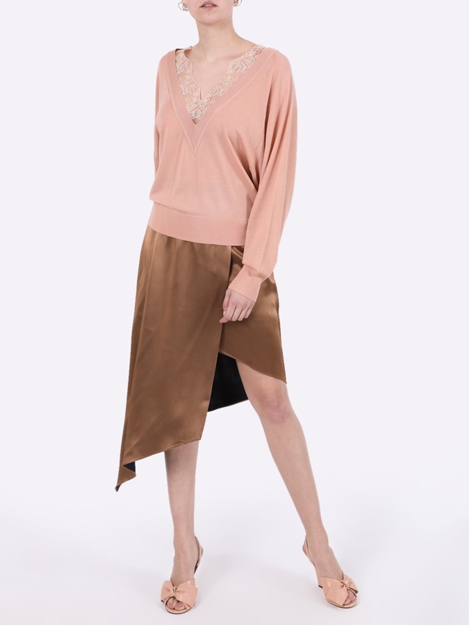 tight skirt loose top dress