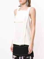 Thumbnail for your product : 3.1 Phillip Lim Panelled Cold-Shoulder Top