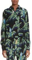 Thumbnail for your product : Stella McCartney Bird of Paradise Silk Crepe de Chine Blouse