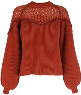 Thumbnail for your product : Nk Cut-Out Details Knitted Blouse