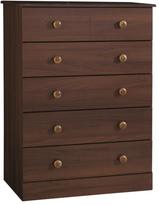 Thumbnail for your product : Consort Furniture Limited Devon Ready Assembled Chest Of 5 Drawers