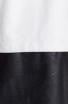 Thumbnail for your product : ASTR Colorblock Faux Leather Vest