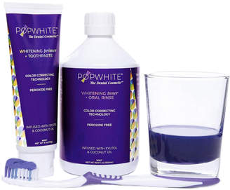 Whitening Toothpaste Primer & Whitening Oral Rinse Toner -POPWHITE Duo