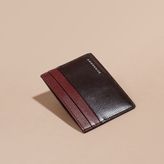 Thumbnail for your product : Burberry Colour Block London Leather Card Case