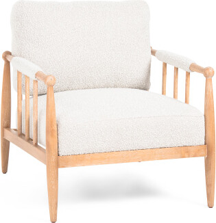 TJMAXX 30X31 Valerie Accent Chair With Solid Wood Frame