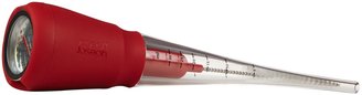 Joseph Joseph ThermoBaste - Baster, Meat Thermometer, Cleaning Brush - Red