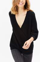 Thumbnail for your product : MinkPink Carmen Wrap Front Sweater