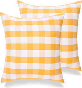 Peterborough Home Buffalo Check Throw Pillow Cover And Insert - Set Of 2