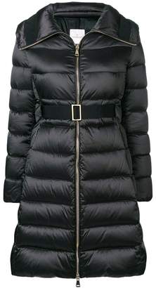Moncler padded fitted coat