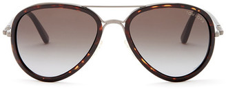 Tom Ford Women&s Miles Aviator Sunglasses