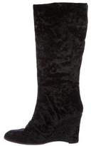Thumbnail for your product : Theory Suede Pointed-Toe Boots