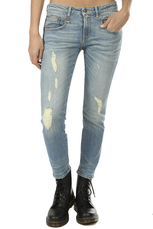 cream colored skinny jeans
