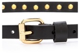 Thumbnail for your product : Linea Pelle Thin Stud Belt