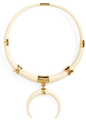 Tory Burch Women's 'Oro' Resin Collar Necklace