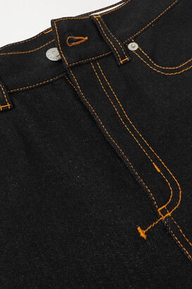 Alexander McQueen High-rise Flared Jeans - Black