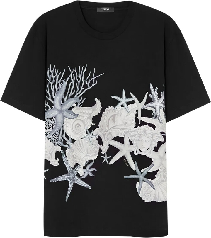 Versace Barocco Sea cotton T-shirt