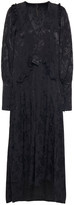 Thumbnail for your product : Mother of Pearl Ruffled Satin-jacquard Midi Dress