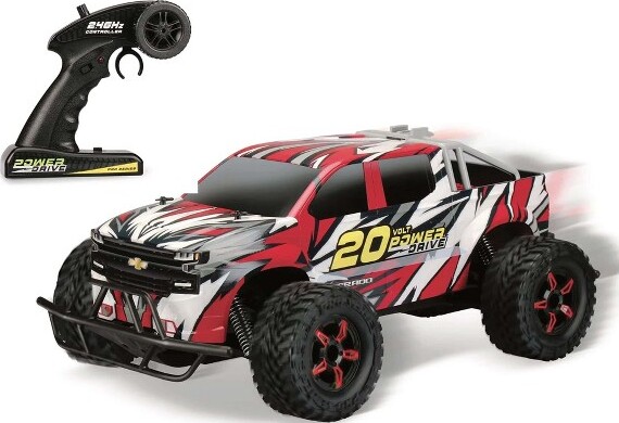 Kid Galaxy KidGalaxy20VPowerDriveHighSpeedSilveradoR/CTruck