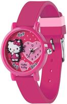 Thumbnail for your product : Hello Kitty Pink Silicone Strap Childrens Watch