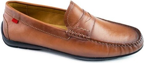 Marc Joseph New York Hamilton Place Leather Penny Driver Loafer