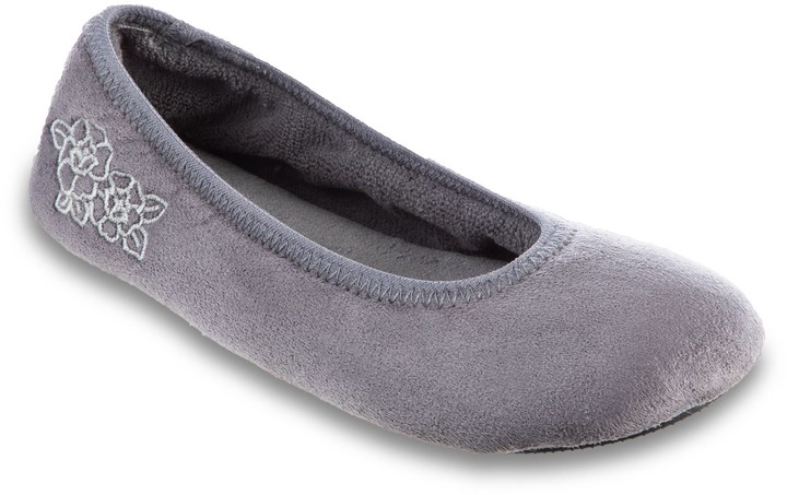 kohls isotoner slippers womens