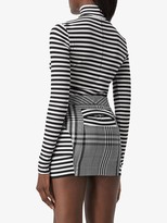 Thumbnail for your product : Burberry striped turtleneck T-shirt