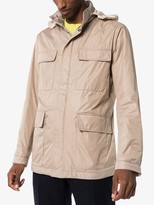 Thumbnail for your product : Canali Multi-Pocket Hooded Jacket