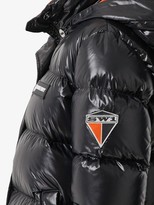 Thumbnail for your product : Burberry Graphic Logo Puffer Jacket