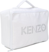 Thumbnail for your product : Kenzo Kids logo print sleep bag with bag accessory