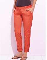 Thumbnail for your product : Vertbaudet Carrot Cut Maternity Trousers Inside Leg 78 cm