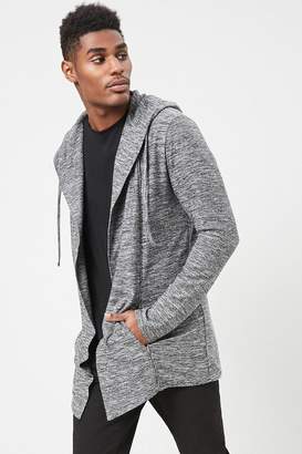 Forever 21 Marled Hooded Cardigan