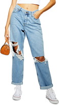 Thumbnail for your product : Topshop Hayden Ripped Boyfriend Jeans