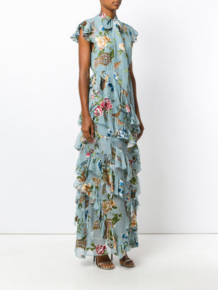 Alice + Olivia floral print maxi dress