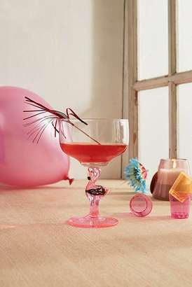 Urban Outfitters Flamingo Margarita Glass