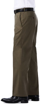 Thumbnail for your product : Haggar Premium No Iron Khaki - Classic Fit, Flat Front, Hidden Expandable Waistband