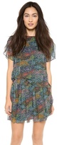 Thumbnail for your product : Band Of Outsiders Flower Field Split Sleeve Top