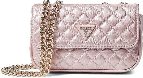 Beijo Luxe Pinky Promise Crossbody Breast Cancer Awareness Pink Fushia  Leather
