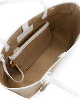 Thumbnail for your product : Nancy Gonzalez Erica Medium Linen Leaf Tote Bag