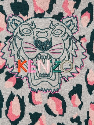 Kenzo Kids embroidered Tiger sweater