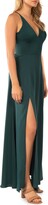 Thumbnail for your product : Dress the Population Parker Slit A-Line Gown