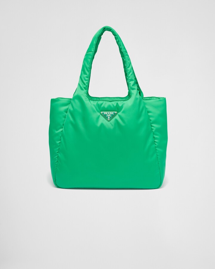 Prada Lime Green Satin Mini Bag