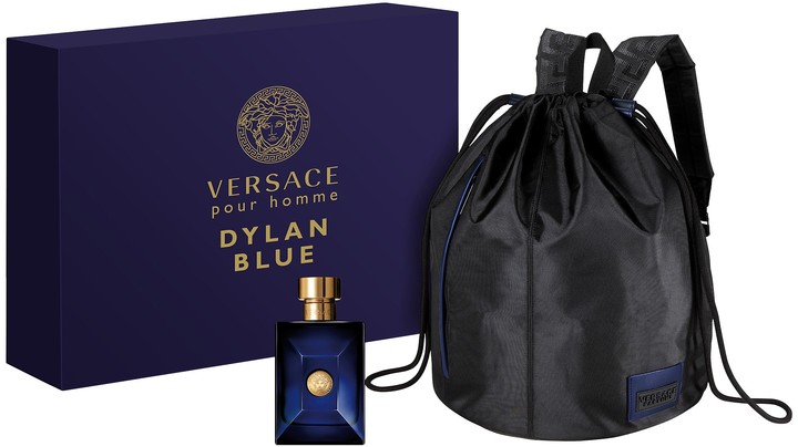 versace dylan blue backpack set 