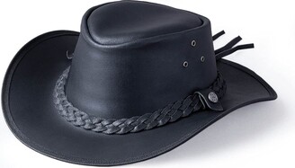 Lakeland Leather Outback Cowboy Hat in Black - Men/Women/Unisex (Small) -  ShopStyle
